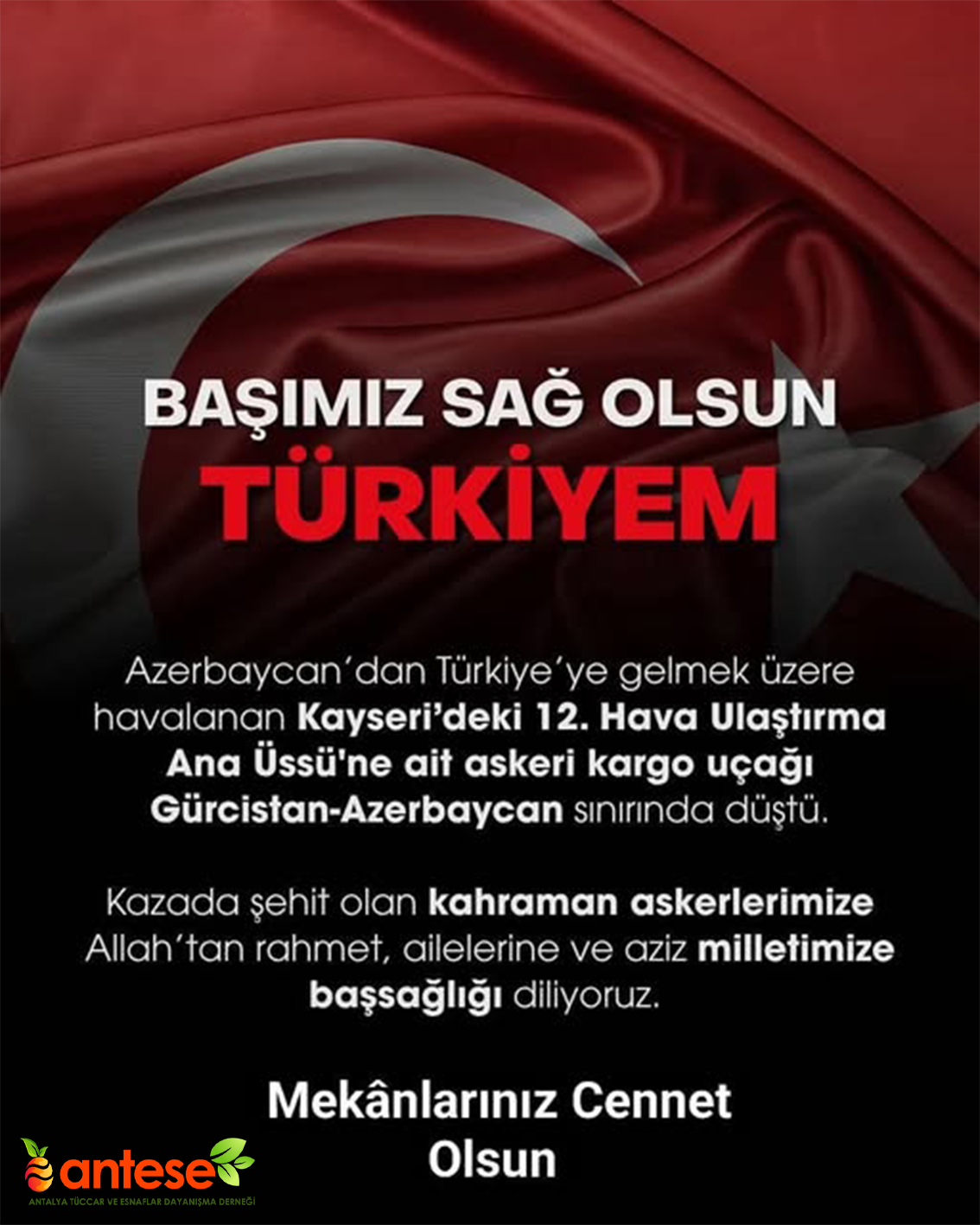 BAŞIMIZ SAĞOLSUN